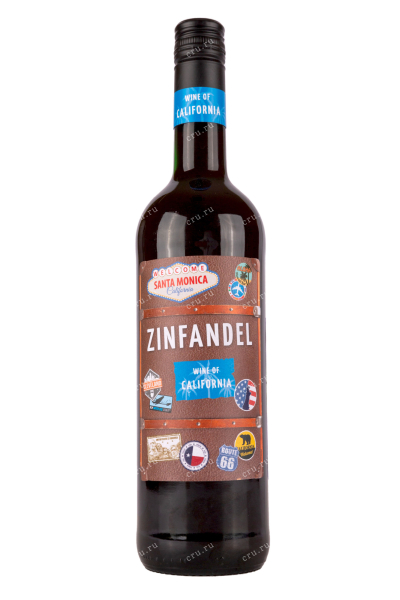 Вино Santa Monica Zinfandel 0.75 л