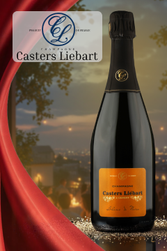 Casters Liebart Blanc De Noir Brut под шапкой