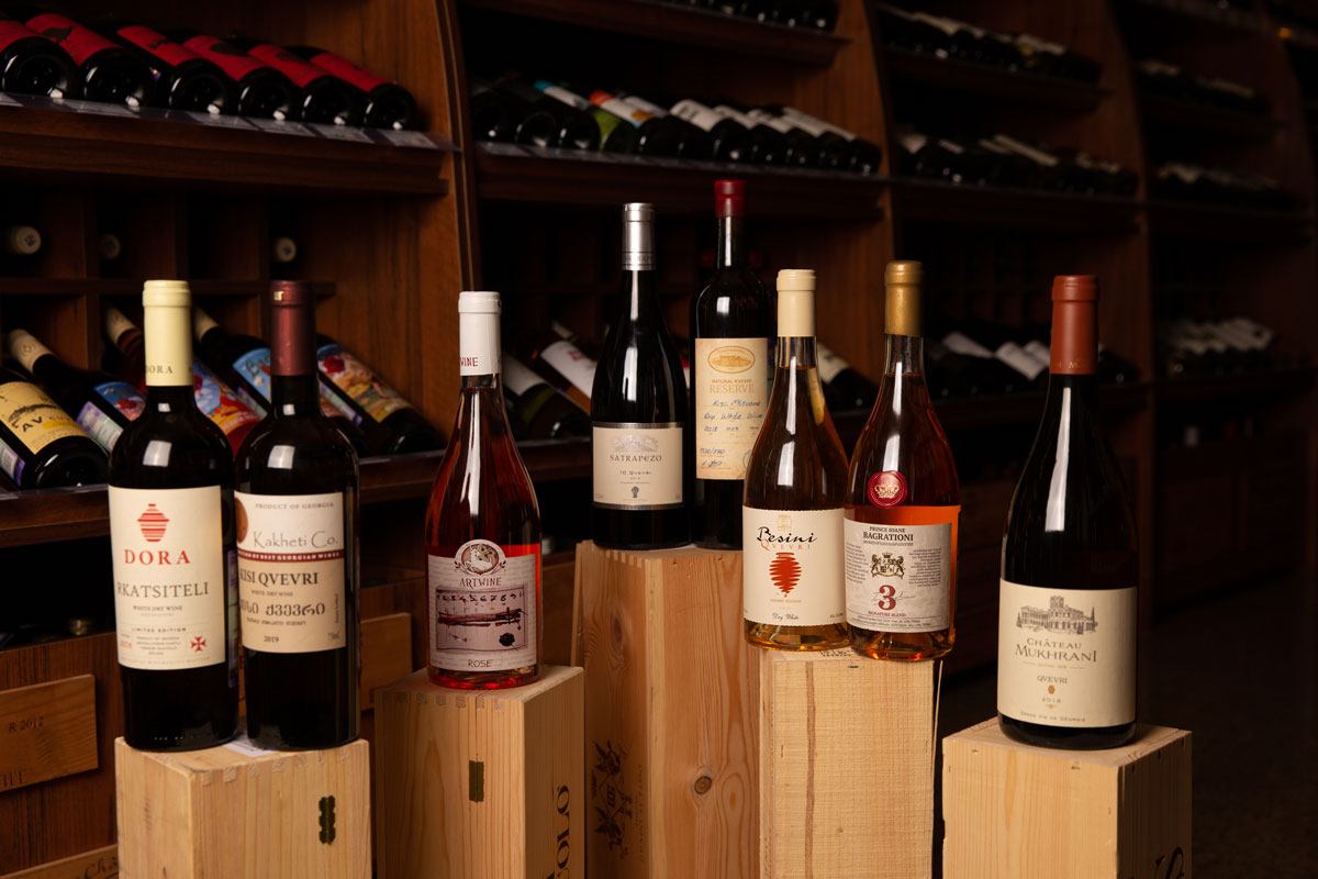 Грузинское янтарное вино