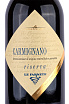 Этикетка Tenuta Le Farnete Carmignano Riserva in wooden box 2019 3 л