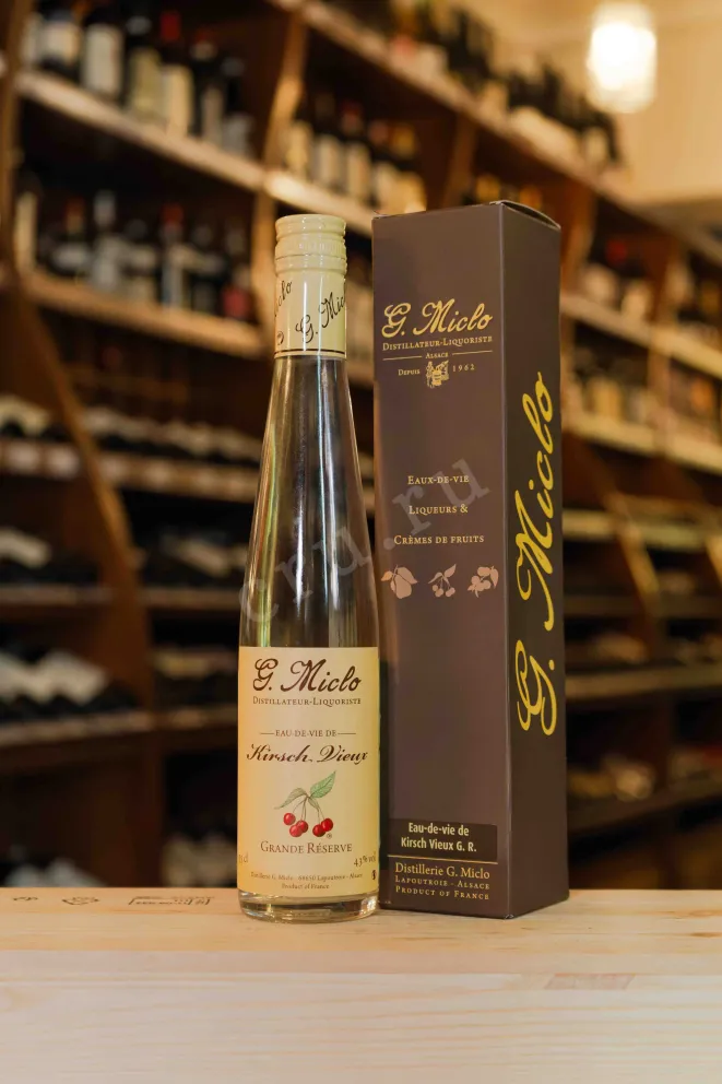 В магазине Крю Профи G.Miclo Kirsch Vieux Grande Reserve 0.35 л
