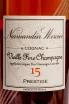 Этикетка J. Normandine-Mersier Vieille 2015 0.7 л
