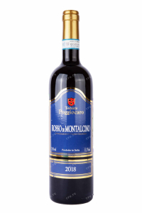 Вино Tenute Poggiocaro Rosso di Montalcino 2018 0.75 л