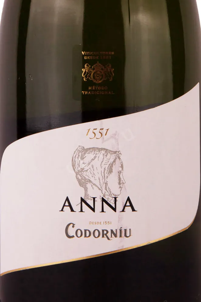 Этикетка Anna de Codorniu Brut 2018 1.5 л