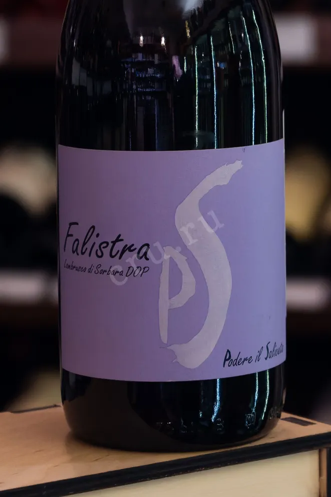 В магазине Крю Профи Podere il Saliceto Falistra Lambrusco di Sorbara DOP 2020 0.75 л