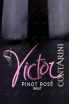 Этикетка Victor Contarini Pinot Rose Brut 2020 0.75 л