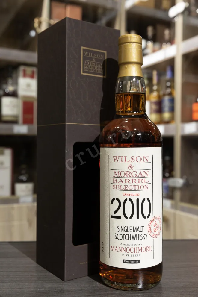 В магазине Крю Профи Wilson&Morgan Barrel Selection Mannochmore 2010 Sherry Finish Oloroso in gift box 0.7 л