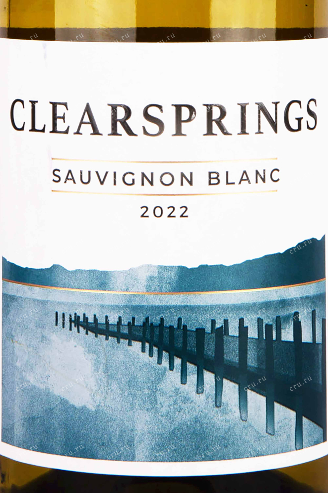 Этикетка Clearsprings Sauvignon Blanc 2022 0.75 л