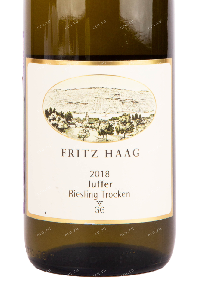 Вино Fritz Haag Juffer Riesling Trocken 2018 0.75 л