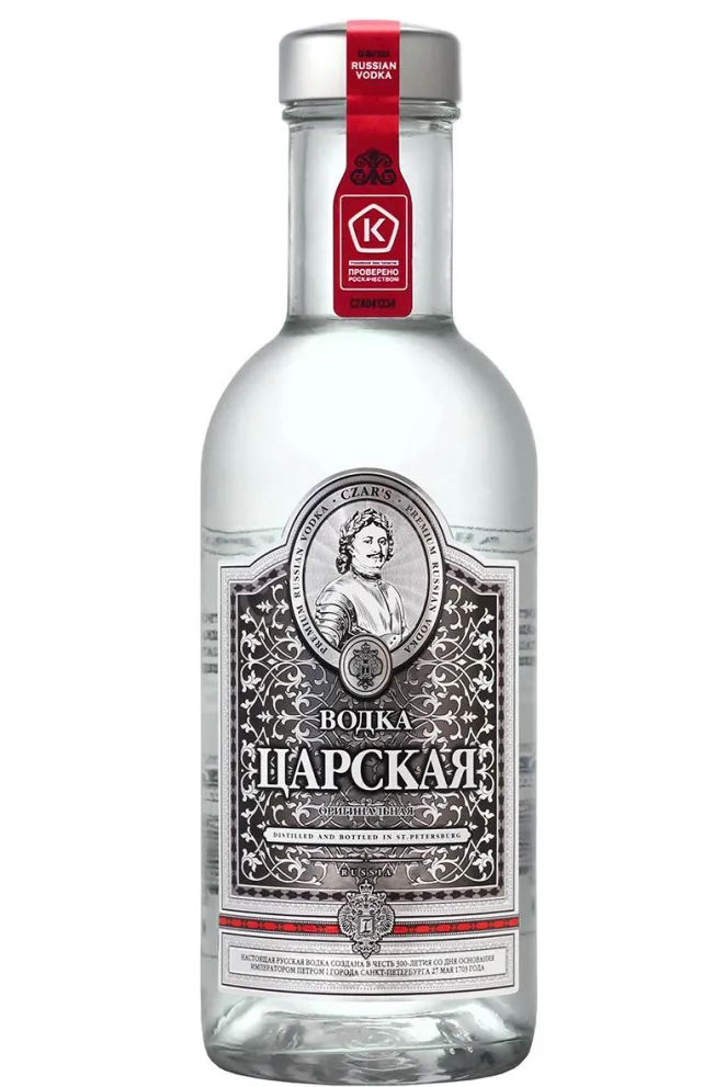 Водка Царская Оригинальная  0.35 л