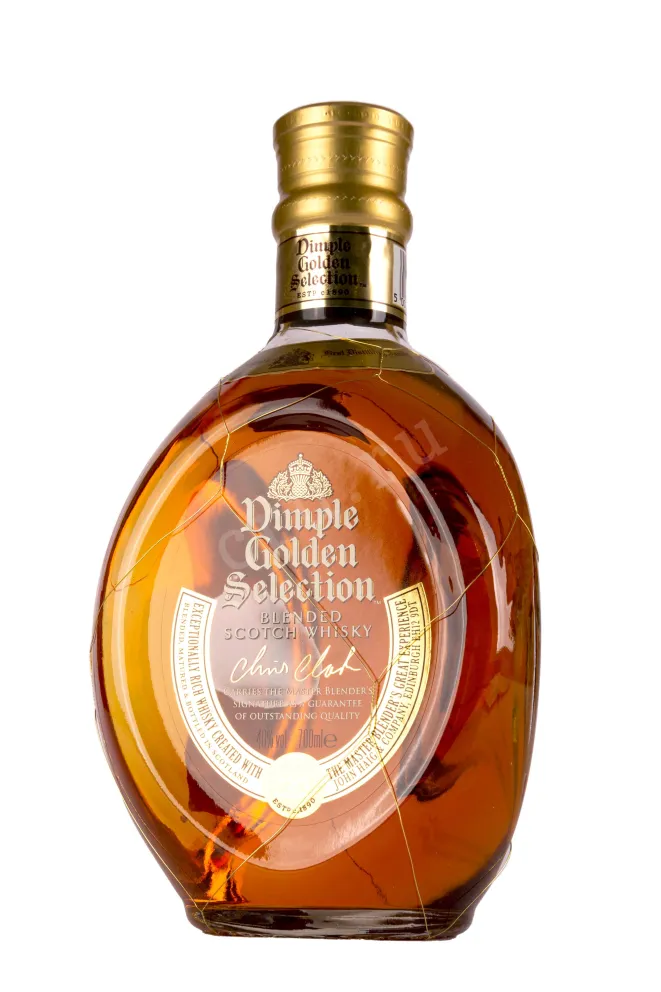 Бутылка Dimple Golden Selection gift box 0.7 л