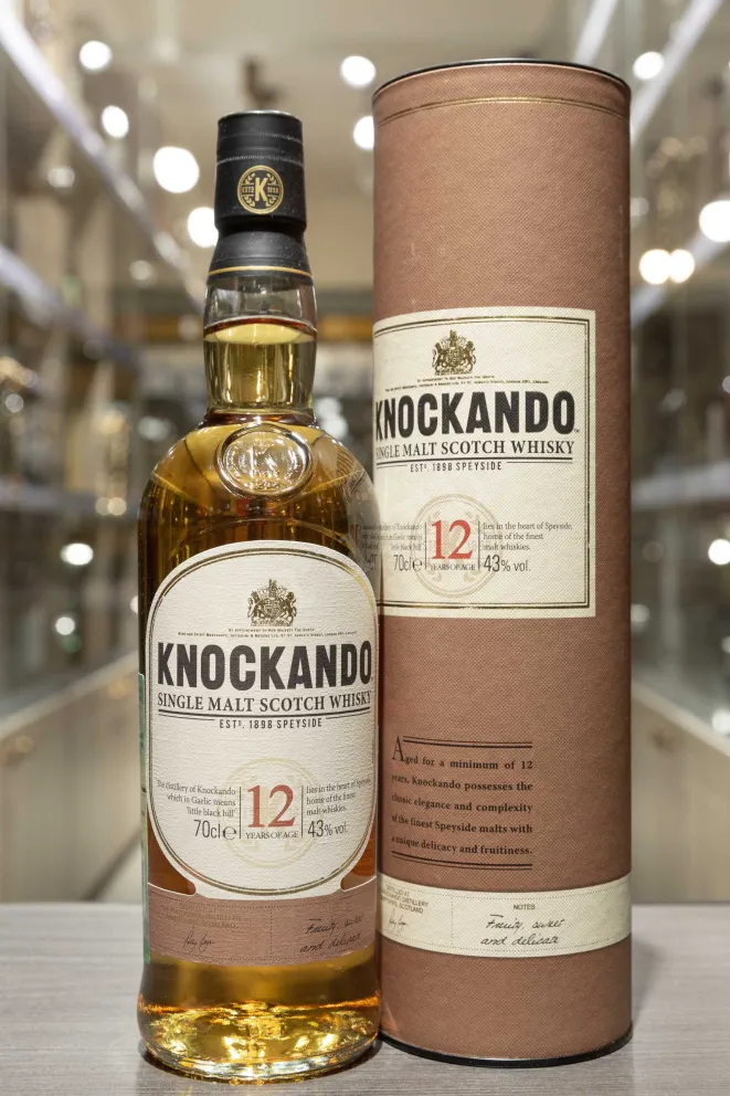 В магазине Крю Профи Knockando 12 Years Old in tube 0.7 л