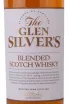Этикетка Glen Silver's Blended Malt Scotch gift box 0.7 л