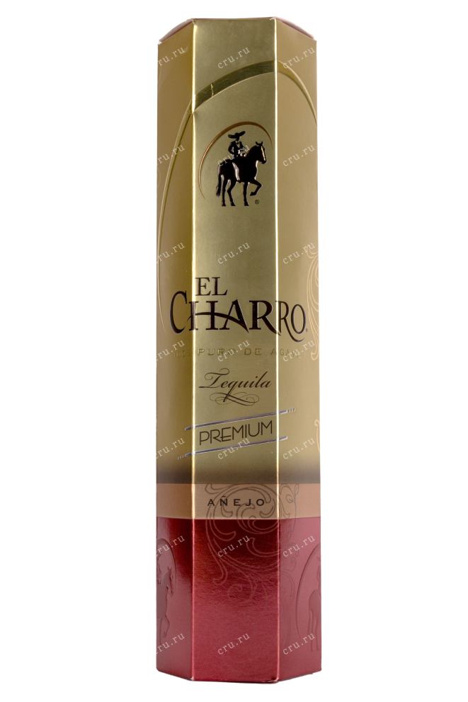 Подарочная коробка El Charro Anejo Premium gift box  0.75 л