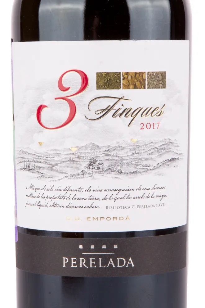 Вино Castillo Perelada 3 Fincas Crianza 2018 0.75 л