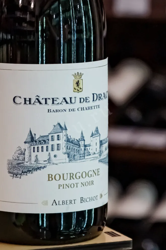 В магазине Крю Профи Albert Bichot Chateau de Dracy Pinot Noir Bourgogne 2023 0.75 л