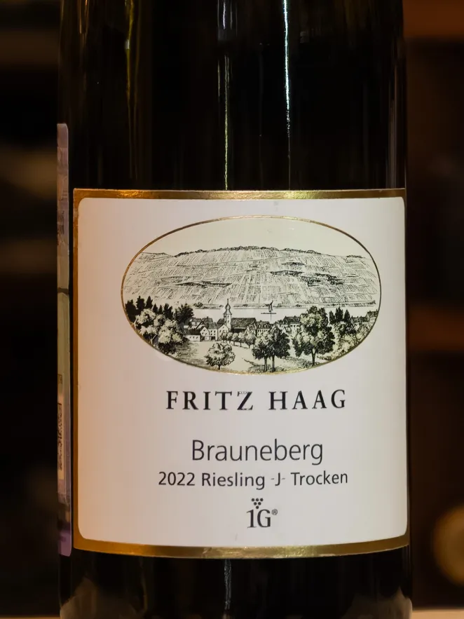 В магазине Крю Профи Fritz Haag Brauneberger Riesling Trocken J 2022 0.75 л