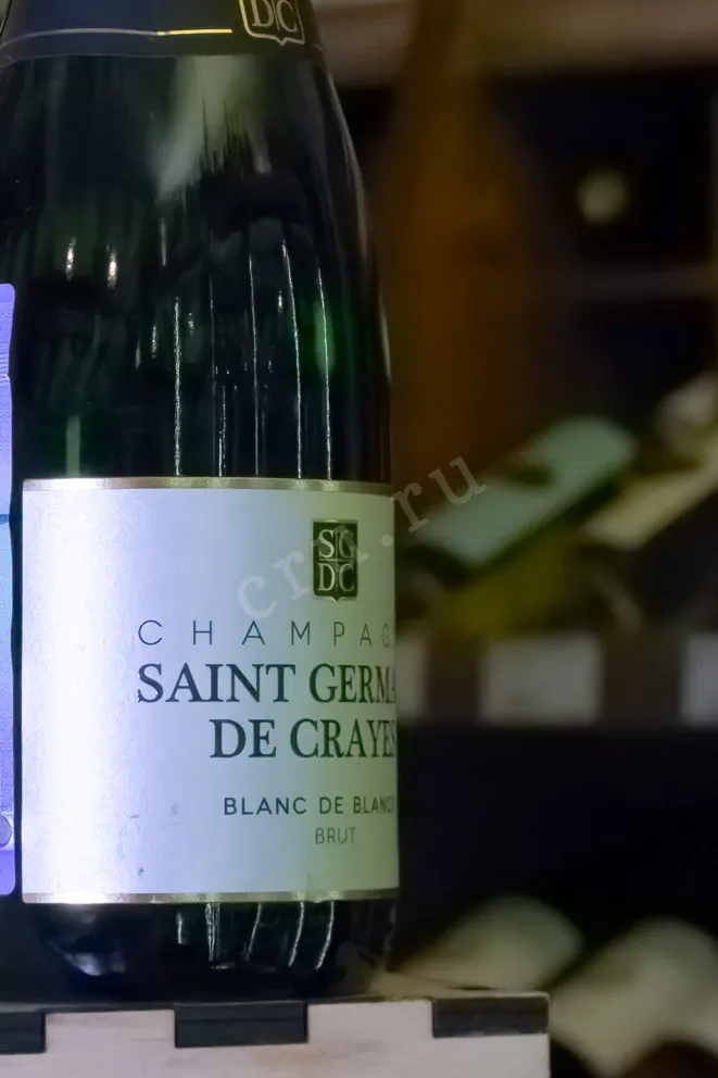 В магазине Крю Профи Saint Germain de Crayes Blanc de Blancs 2019 0.375 л