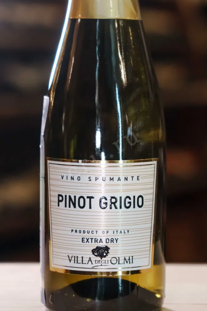 В магазине Крю Профи Villa degli Olmi Pinot Grigio Spumante Extra Dry 2023 0.2 л