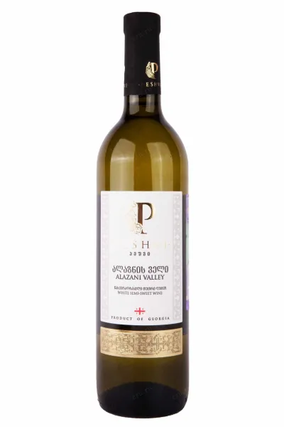 Вино Peshvi Alazani Valley White 2019 0.75 л