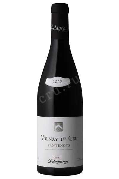 Вино Henri Delagrange Volnay 1er cru les Santenots 2022 0.75 л