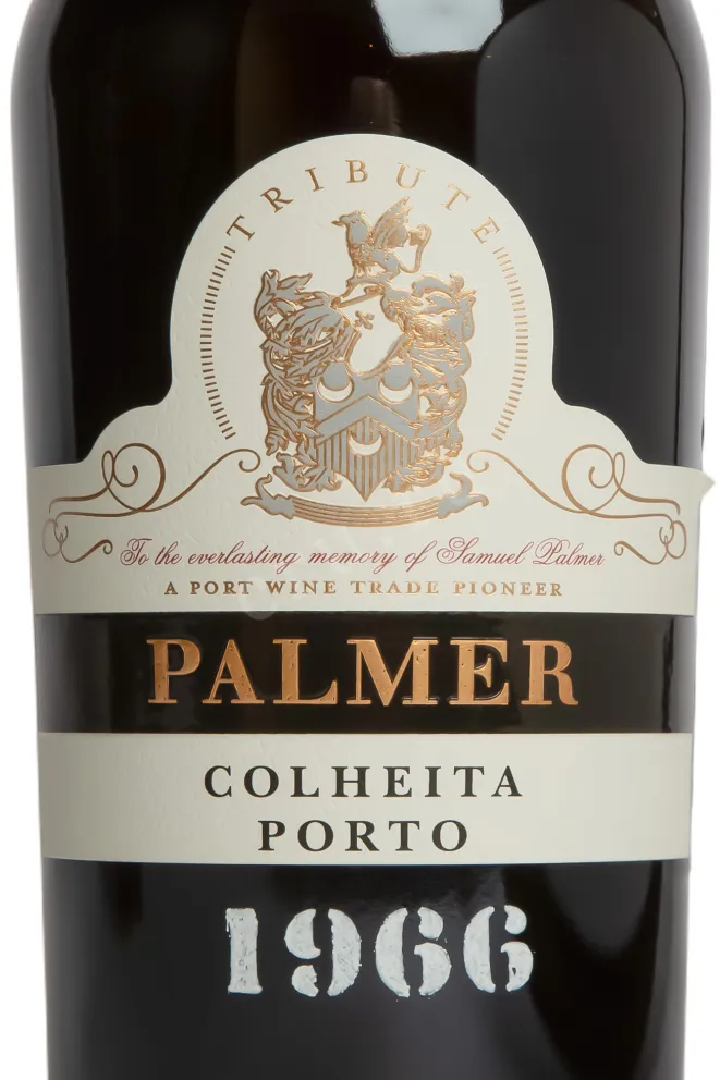 Этикетка Palmer Porto Colheita 1966 0.75 л