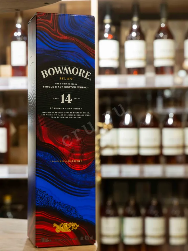 В магазине Крю Профи Bowmore Bordeaux Cask Finish 14 Years in gift box 0.7 л