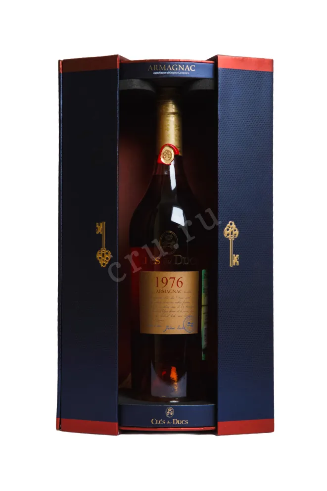 В подарочной коробке Cles des Ducs in gift box 1976 0.7 л