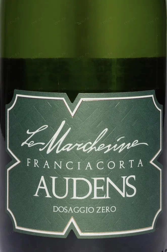 Этикетка Le Marchesine Franciacorta Audens Dosaggio Zero 2021 0.75 л