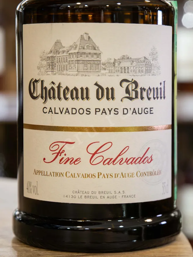 В магазине Крю Профи Chateau du Breuil Fine Pays d'Auge 0.35 л