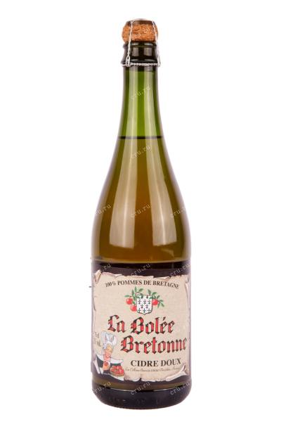 Сидр La Bolee Bretonne Cidre Doux  0.75 л