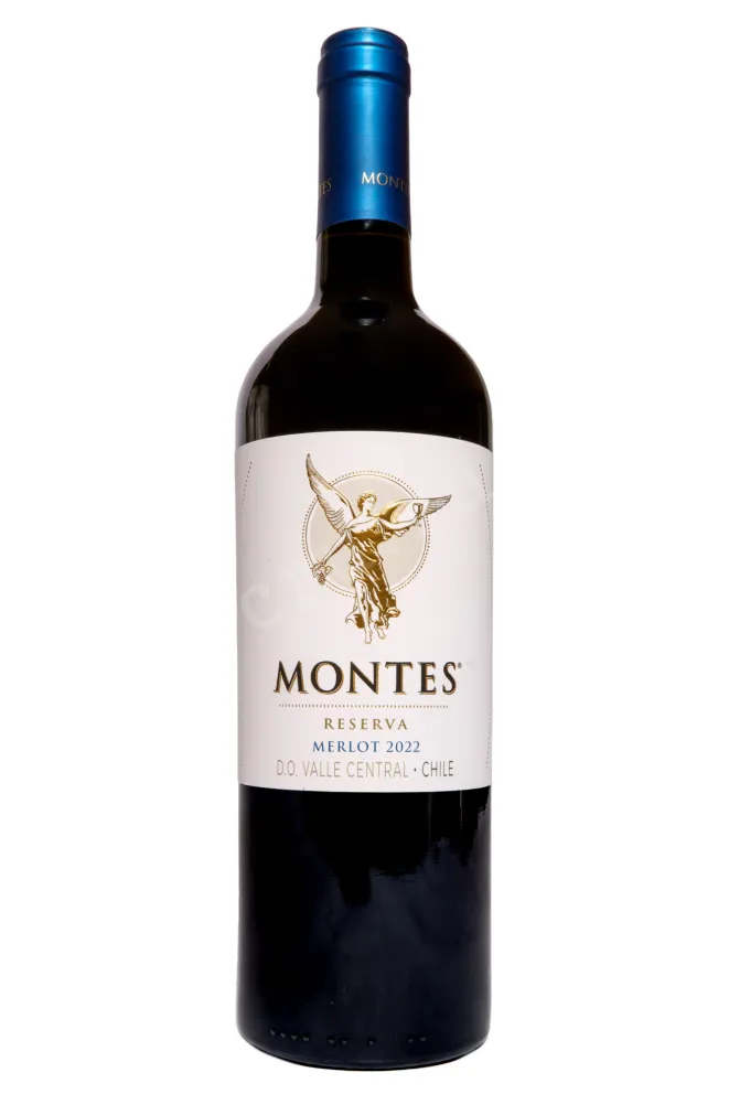 Вино Montes Reserva Merlot 2022 0.75 л
