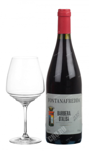 Вино Fontanafredda Barbera d`Alba 2017 0.75 л