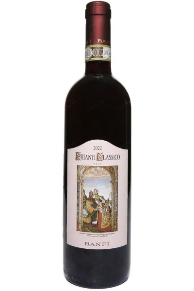 Вино Banfi Chianti Classico DOCG 2022 0.75 л
