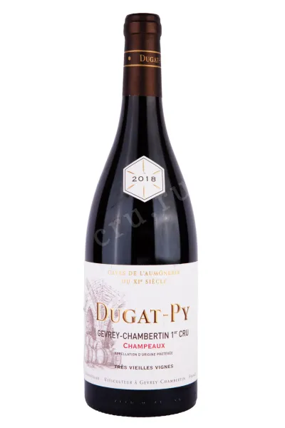 Вино Dugat-Py Gevrey-Chambertin 1-er Cru Champeaux Tres Vieilles Vignes 2018 0.75 л