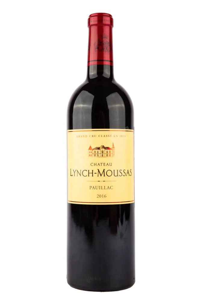 Вино Chateau Lynch-Moussas Grand Cru Classe Pauillac 2016 0.75 л