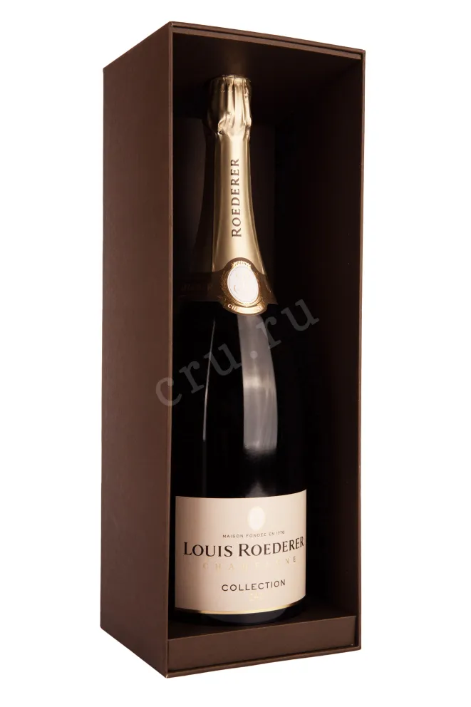 В подарочной коробке Louis Roederer Collection "242" 1.5 л