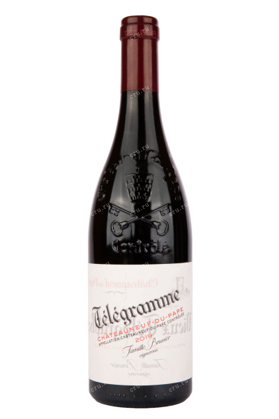 Вино Vignobles Brunier Telegramme Chateauneuf-du-Pape AOC 2019 0.75 л