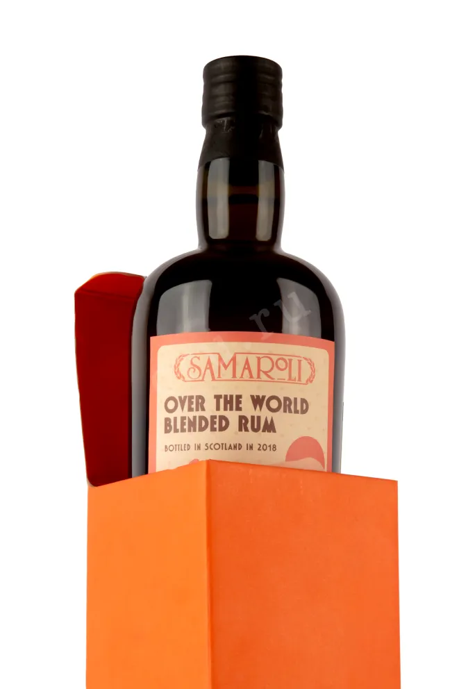 Ром Самароли Оува Зе Уолд 0,7 в подарочной коробке