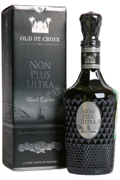 Ром Old Santa Croix Non Plus Ultra Black Edition in gift box  0.7 л
