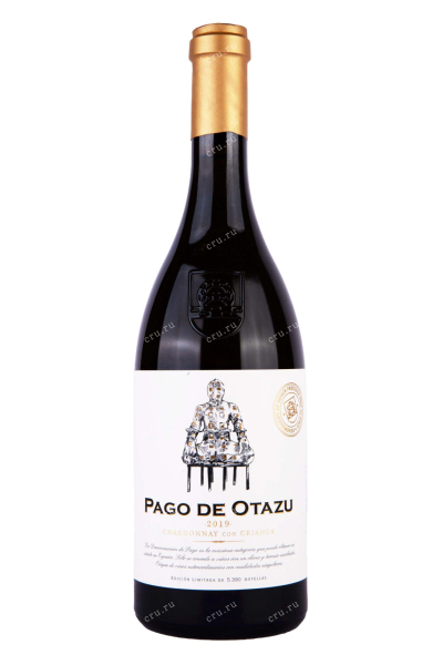 Вино Pago de Otazu Chardonnay con Crianza 2019 0.75 л