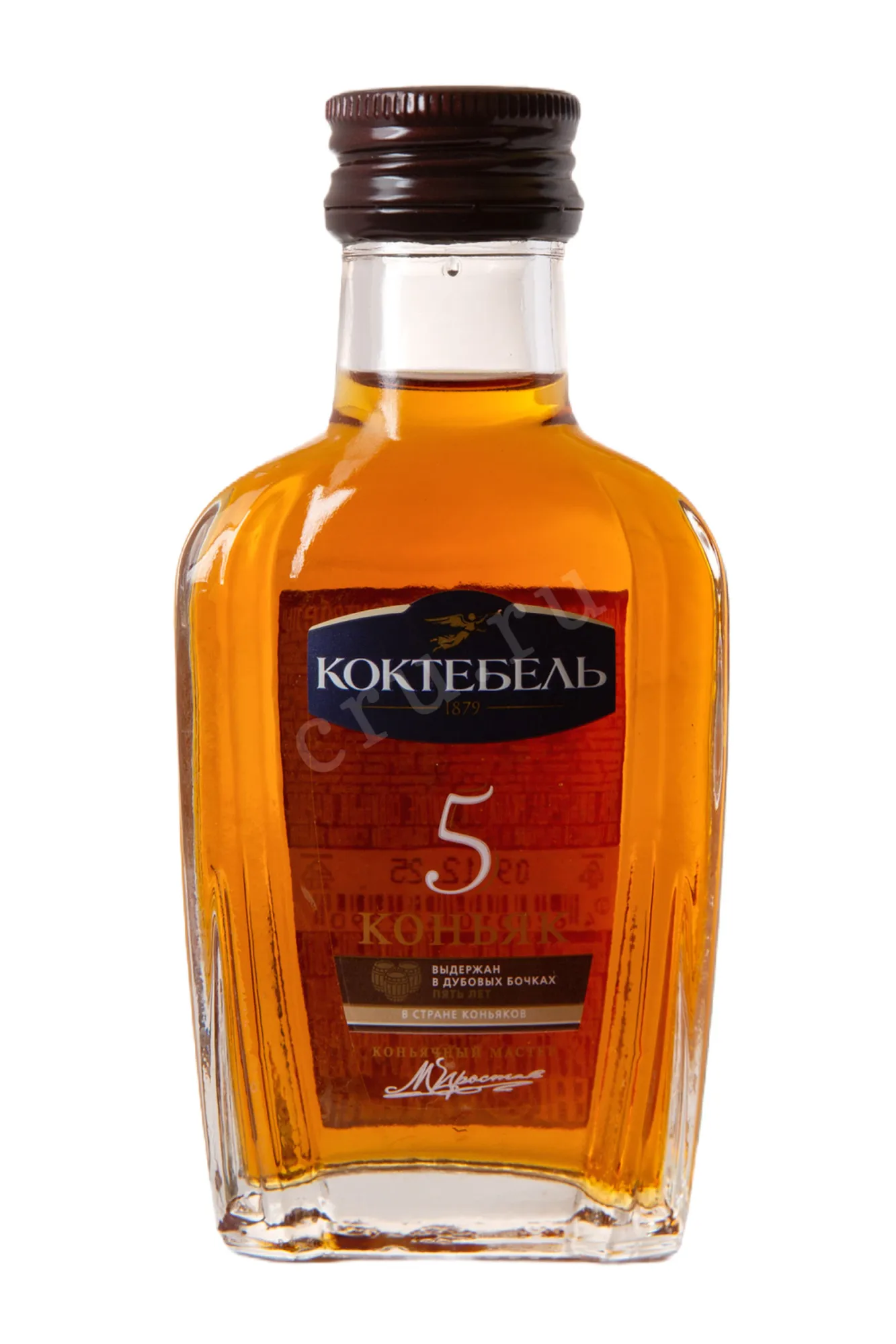 Фото — Коньяк Коктебель 5 лет  0.1 л
