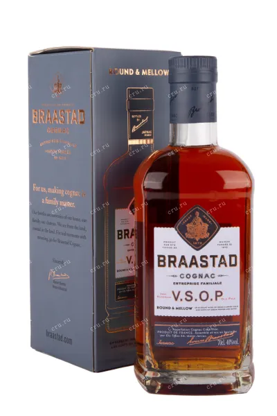 Коньяк Braastad VSOP gift box  0.7 л