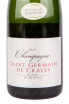 Этикетка игристого вина Saint Germain de Crayes Millesime Blanc de Blancs Brut Nature 2006 0.75 л