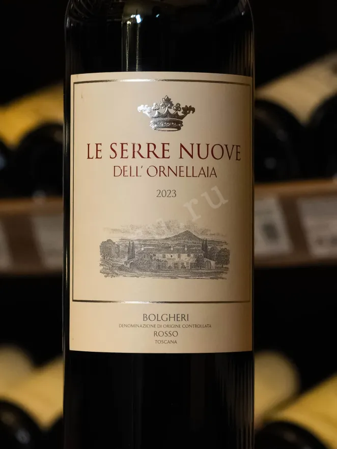 В магазине Крю Профи Ornellaia Le Serre Nuove Bolgheri DOC 2023 0.75 л