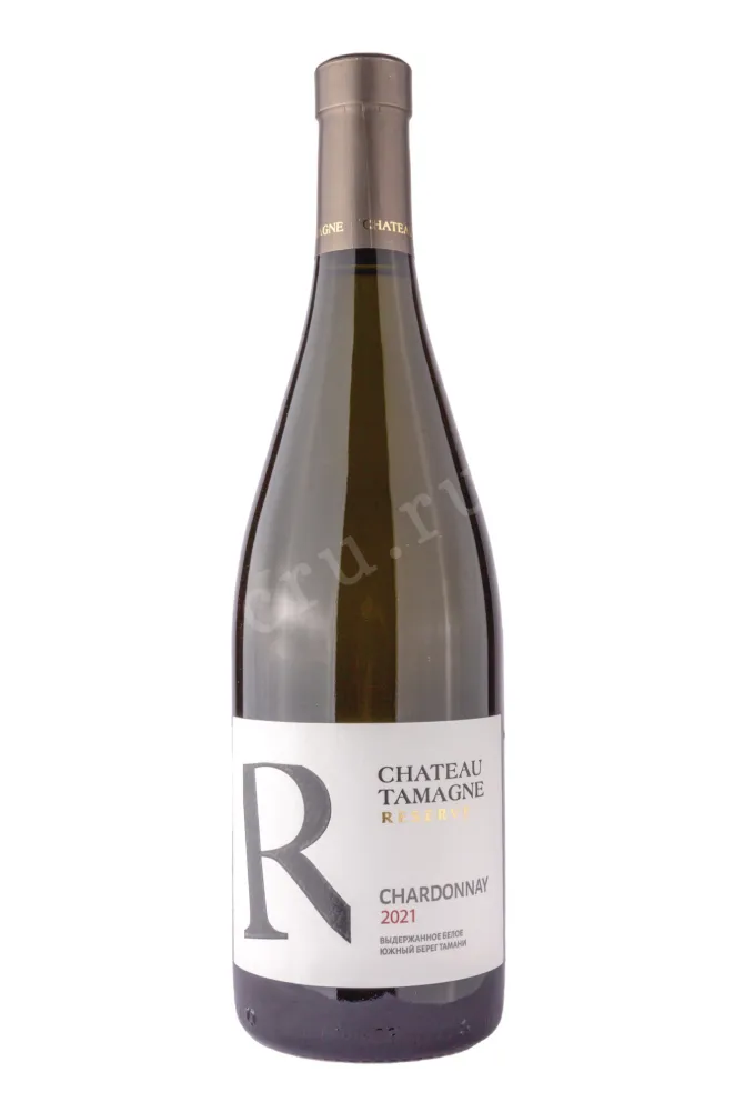 Вино Шато Тамань Резерв Шардоне 2021 0.75 л
