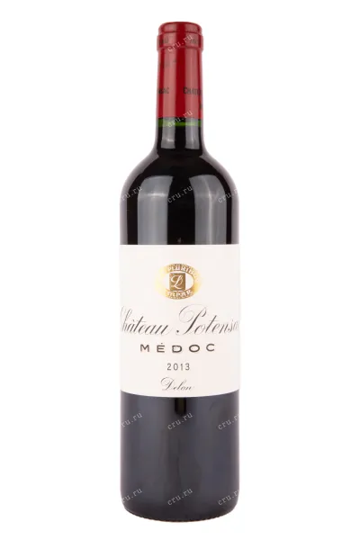 Вино Chateau Potensac Medoc 2013 0.75 л