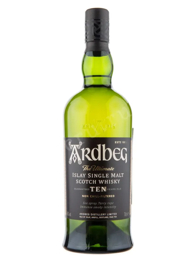 Бутылка Ardbeg Ten in gift box 0.7 л