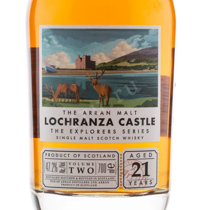 Виски Arran Lochranza Castle 21 years  0.7 л