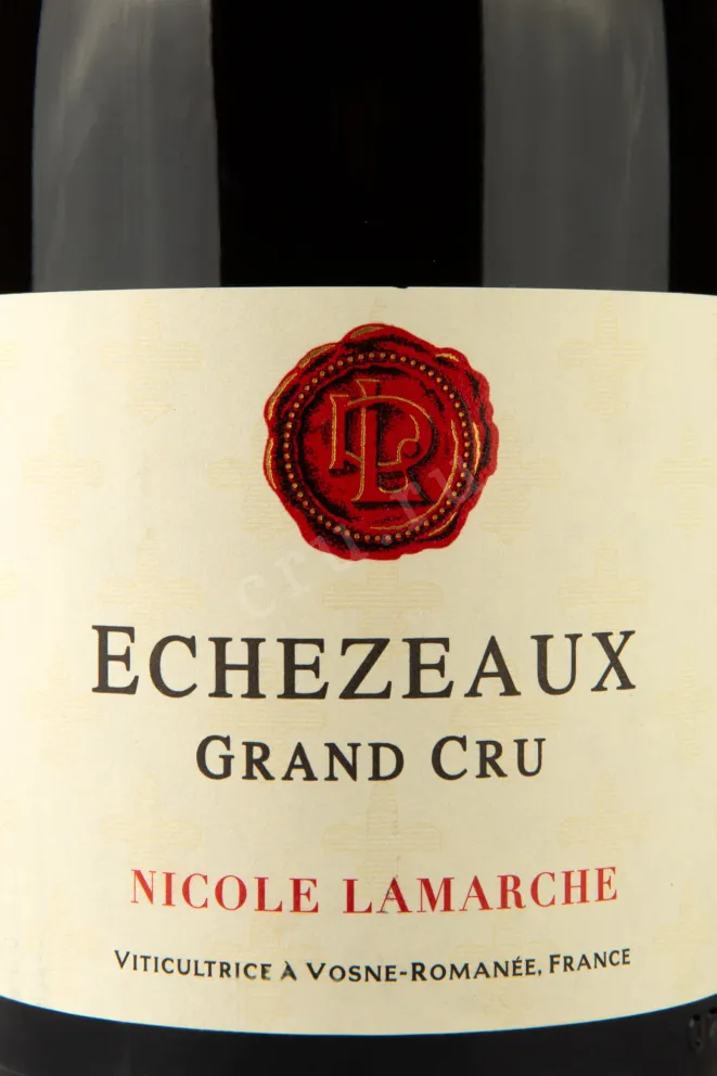 Этикетка Echezeaux Grand Cru Nicole Lamarche 2019 0.75 л